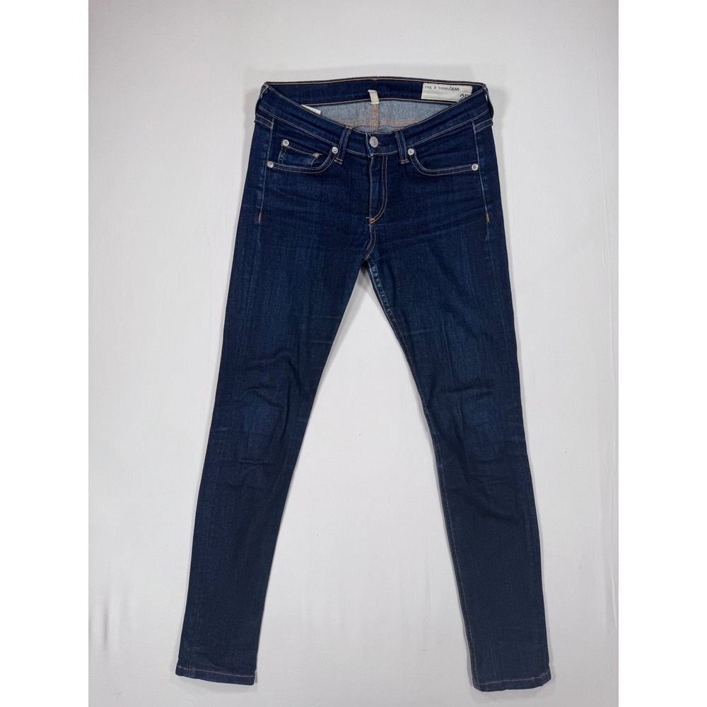 rag & bone Skinny Jeans Heritage Dark Wash 25 Designer Denim Minimalist Casal